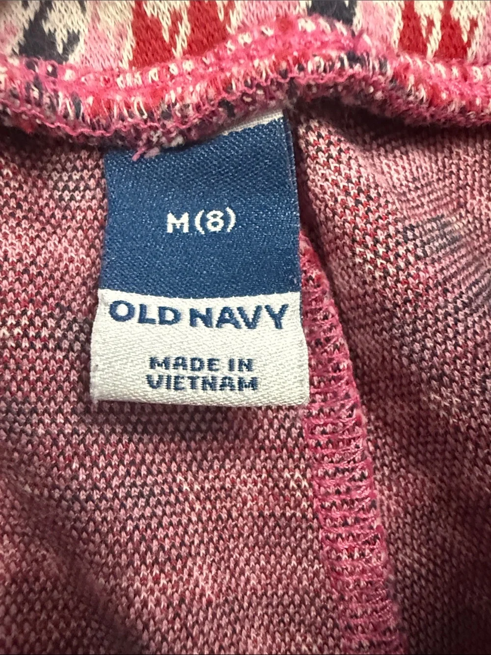 Old Navy Pink Plaid Wide-Leg Girls Pants